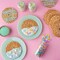 Sprinkles, Easter Sprinkles, Spring Shapes, 4 Pack, Edible Sprinkle Mix, Perfect for Cake Decorations, Baking, Ice Cream, Cookies, Cupcake Topper (Easter)